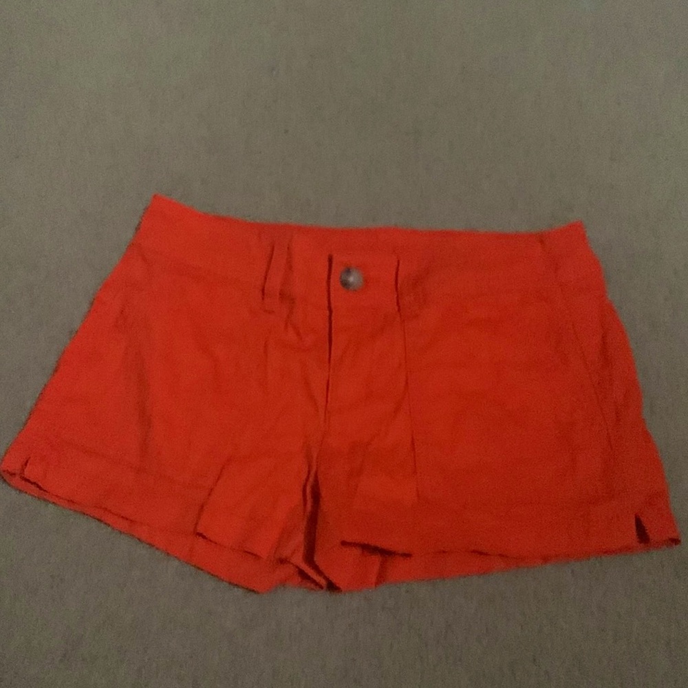 Orange shorts